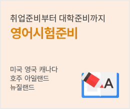 취업준비부터 대학준비까지 영어시험준비 - 미국 영국 캐나다 호주 아일랜드 뉴질랜드